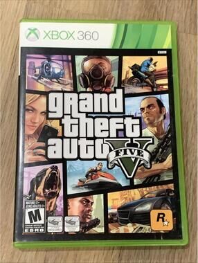 Grand Theft Auto V GTA 5 (Microsoft Xbox 360, 2013)